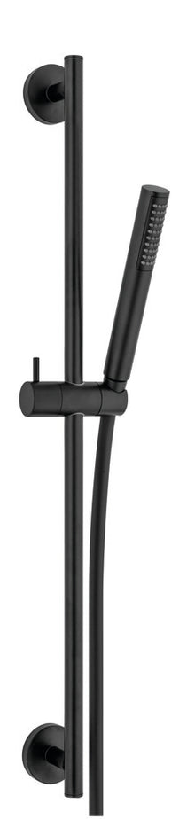 Van Marcke Nero set de douche barre 70cm 1 jet PVC souple 150cm noir mat