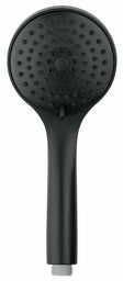 Van Marcke Nero douchette à mains 3jets D100mm anti-calcaire rond noir mat