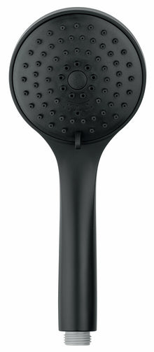 Van Marcke Nero douchette à mains 3jets D100mm anti-calcaire rond noir mat