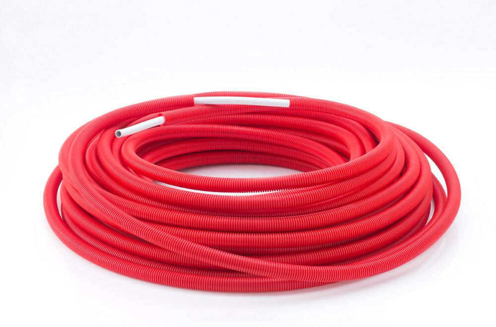SYSTEMPEX XFLEX buis met rode HDPE mantel light versie op rol D16 x 2 mm L 100m