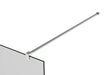 Van Marcke Walk-In/Decor barre stabilisatrice rectangular 1200mm matt white