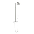 Van Marcke Nero thermostatisch douchesysteem hoofddouche 1jet brushed nikkel