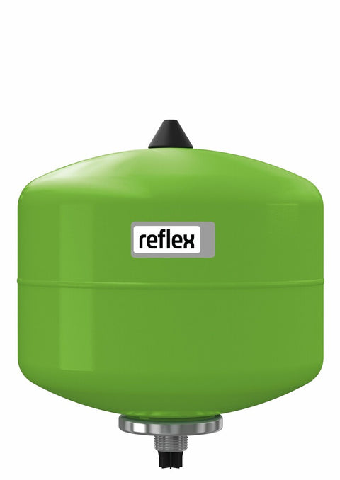 Reflex Refix DD 12L sanitair expansievat butyl balg 10bar groen 4bar voordruk
