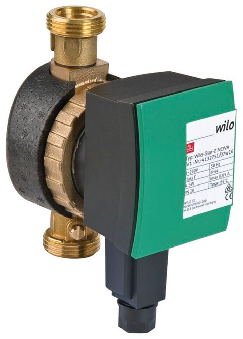 Wilo Star-Z NOVA A circulatiepomp voor tapwater