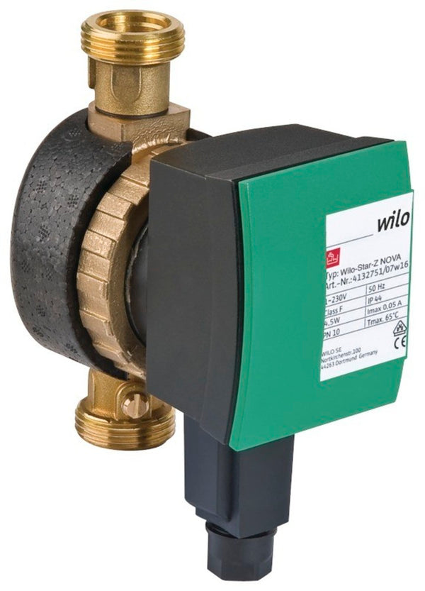Wilo Star-Z NOVA A circulatiepomp voor tapwater