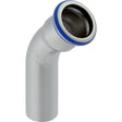 Geberit Mapress inox-water bocht 45° MF 18