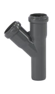Ostendorf Kunststoffe HT-Safe EA té 45° polypropylène D 32 mm gris