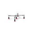 Mepa BW-5 Maxi jeu de pieds receveur de douche alu réglable 5 points d'appui