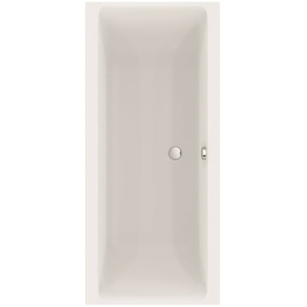 Van Marcke Helsinki baignoire à encastrer duo avec bord fin 1800 x 800 x 465 mm mat