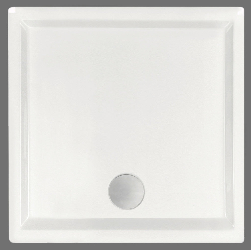 Bado Mariana douchebak 1000 x 1000 x 40 mm naakt