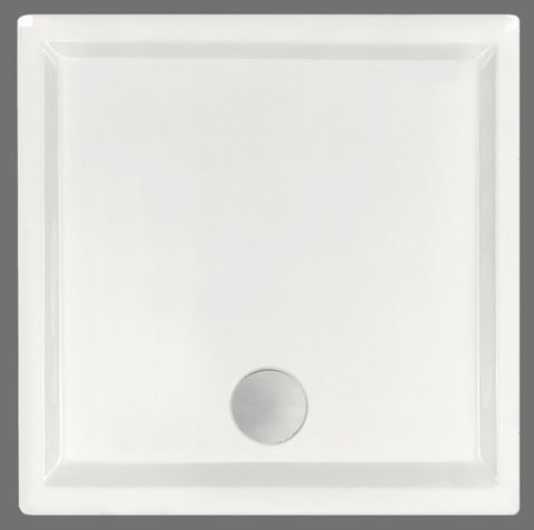 Bado Mariana douchebak 1000 x 1000 x 40 mm naakt
