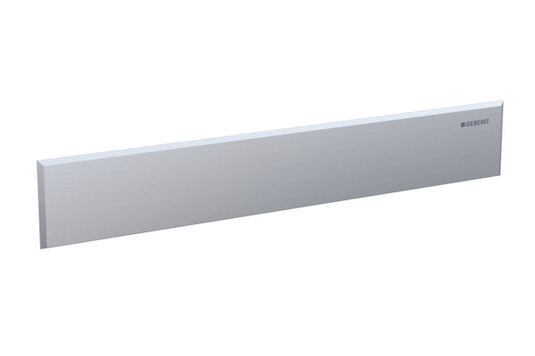 Geberit Sanbloc plaque d'ornement montage douche à l'italiènne acier inox brossé