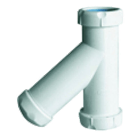 Nicoll bekersifon verticale uitgang 40 x 40 mm PVC wit