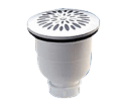 Nicoll douchesifon verticaal D90 mm inox