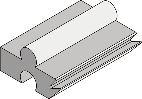 I-dr VERHOGINGSBL.2,5MM-12ST