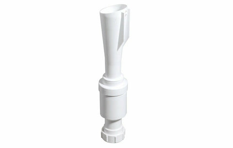 Mc Alpine trechtersifon D40mm waterslothoogte 60mm PP wit