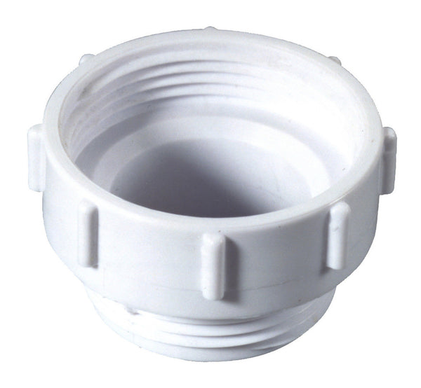 Mc Alpine réduction avec joint en caoutchouc 2"Fx6/4"M PP blanc