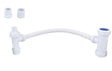 Mc Alpine Ventadrip boileraansluitset 40x40mm PP wit
