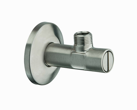 Nero design afsluitkraan brushed nikkel
