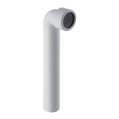 Geberit aansluitbocht 90° D40mm kunststof alpien wit