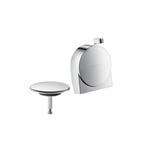 Hansgrohe Exafill S afwerkset voor standaardbaden met aan- en afvoer chroom