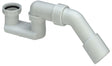 Viega badsifon met afvoeropening 6/4" en afvoerbocht 45° D40/D50 wit