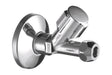 Schell hoekregelkraan met schuine zitting 1/2"