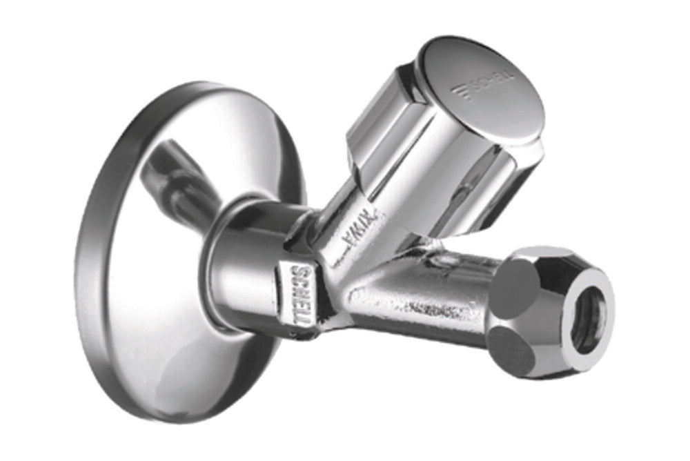 Schell hoekregelkraan met schuine zitting 1/2"