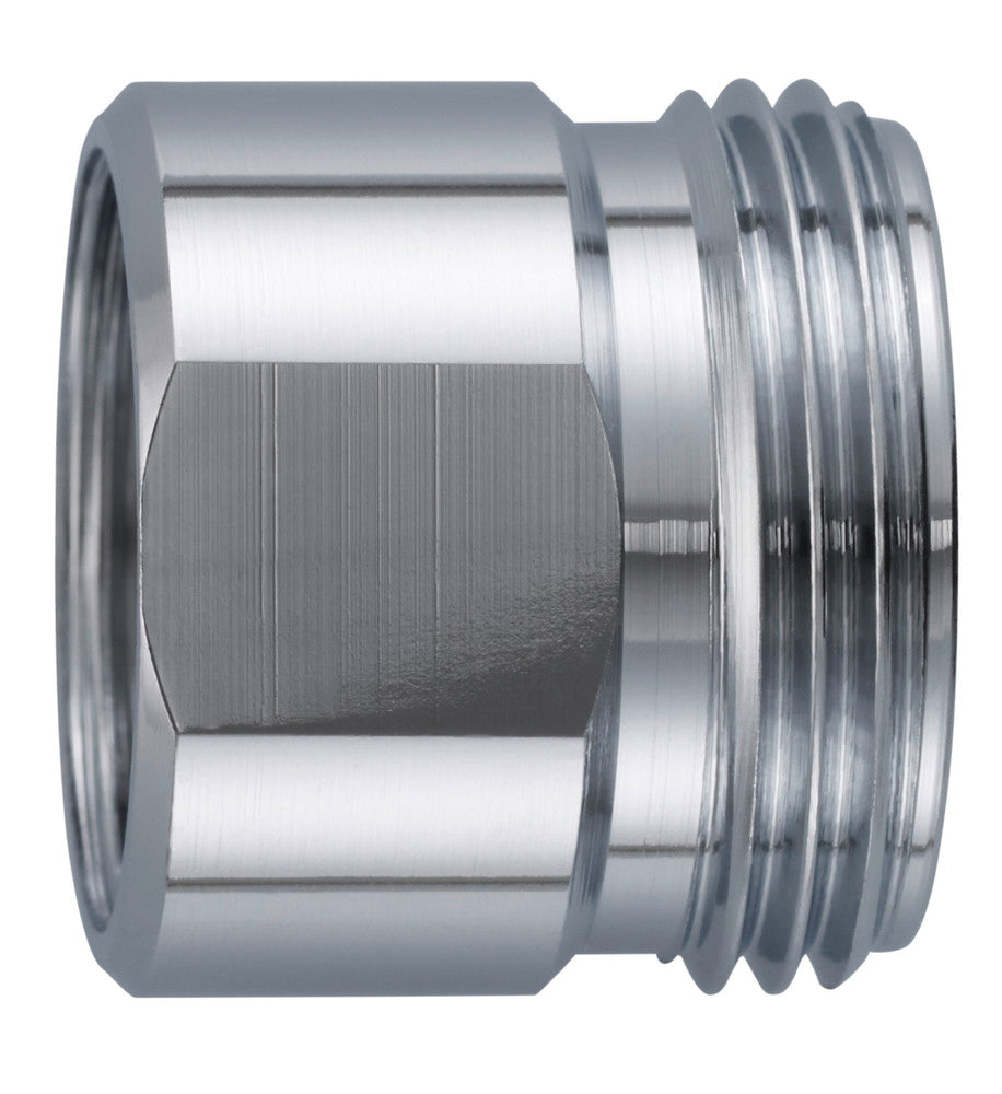 Neoperl verloopnippel messing verchroomd M22x1x3/4"