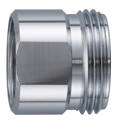 Neoperl verloopnippel messing verchroomd M22x1x3/4"