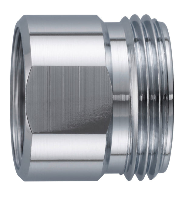 Neoperl verloopnippel messing verchroomd M22x1x3/4"