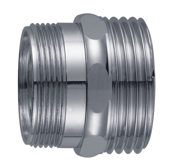 Neoperl verloopnippel messing verchroomd M24x1x3/4"