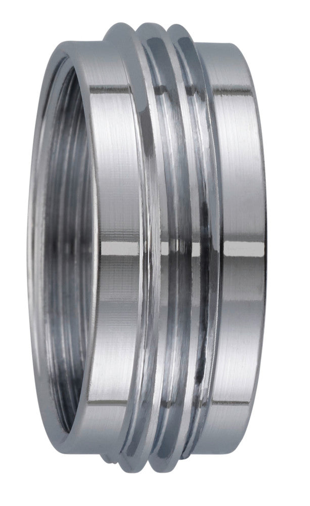 Neoperl verloopnippel messing verchroomd M22x1x1/2"x3/4"