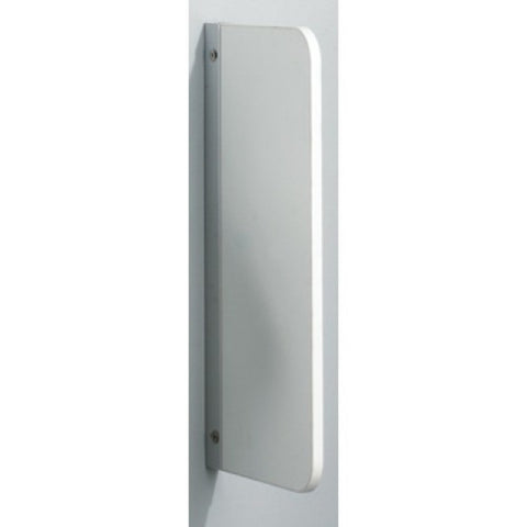 Intersan urinoirschot laminaat 18mm profielen aluminium met bevestiging wit