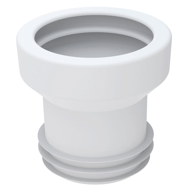Van Marcke manchette pour WC D100mm centrée droite