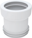 Van Marcke manchet voor WC D100mm centrisch recht