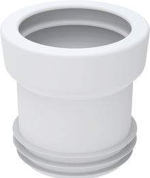 Van Marcke manchet voor WC D100mm centrisch recht