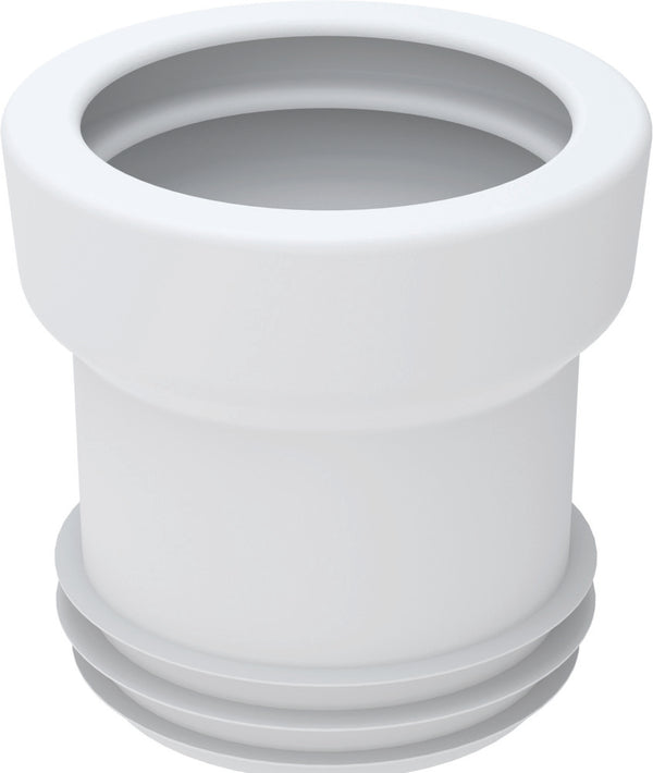 Van Marcke manchette pour WC D100mm centrée droite