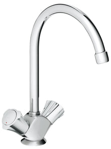 Grohe Costa L keukenmengkraan 2-greeps 1-gats Longlife draaibaar chroom