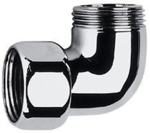 Grohe kniekoppeling 3/4M x moer 3/4 chroom
