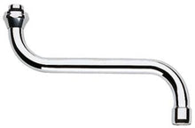 Grohe draaibare buisuitloop S-uitloop sprong 150mm messing