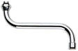 Grohe draaibare buisuitloop S-uitloop sprong 200mm messing