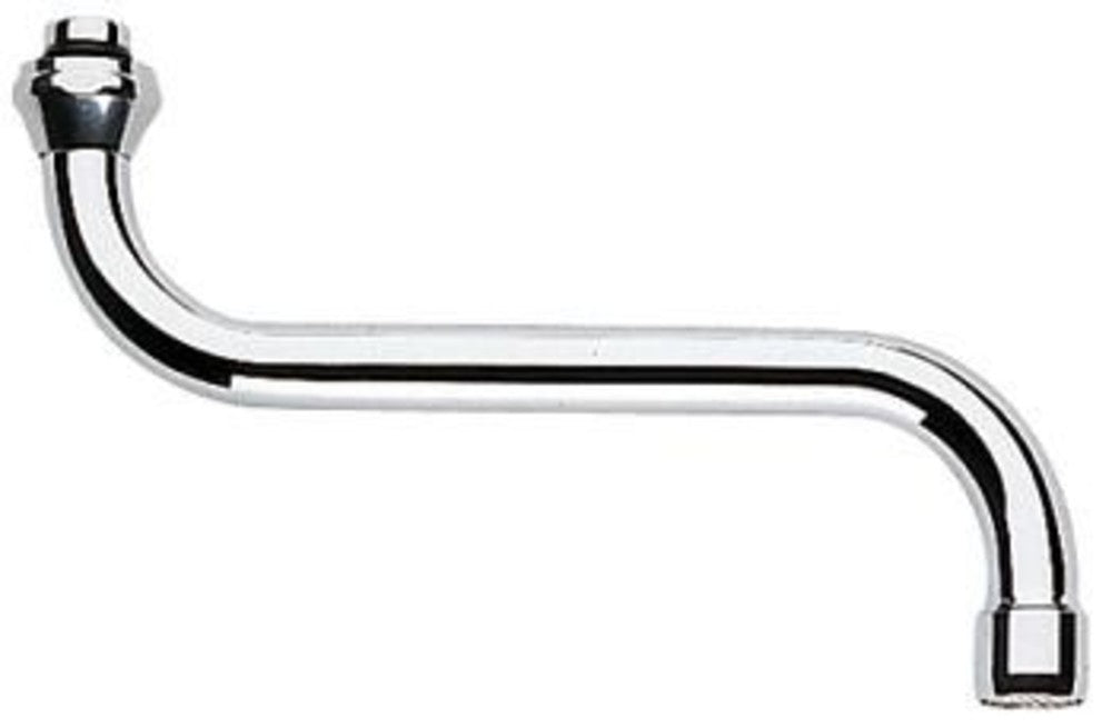 Grohe draaibare buisuitloop S-uitloop sprong 200mm messing