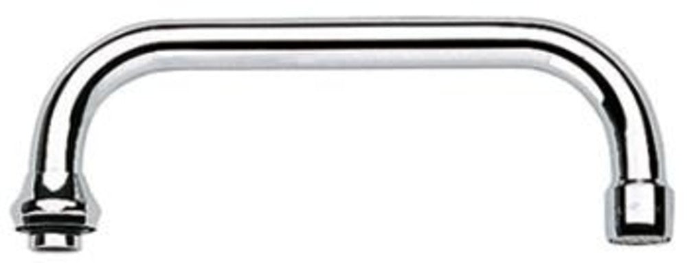 Grohe draaibare buisuitloop U-uitloop sprong 200mm messing