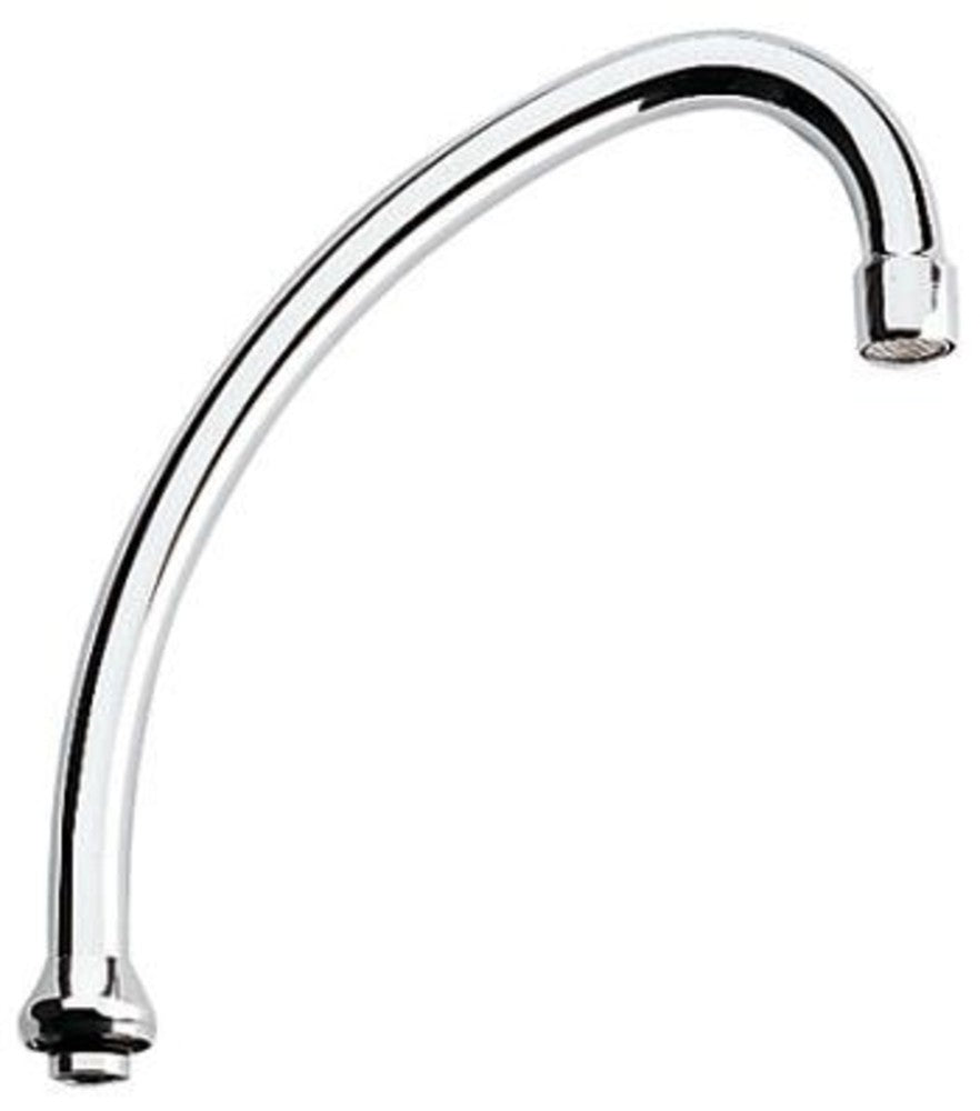 Grohe draaibare buisuitloop H-uitloop sprong 185mm zonder aanslag messing