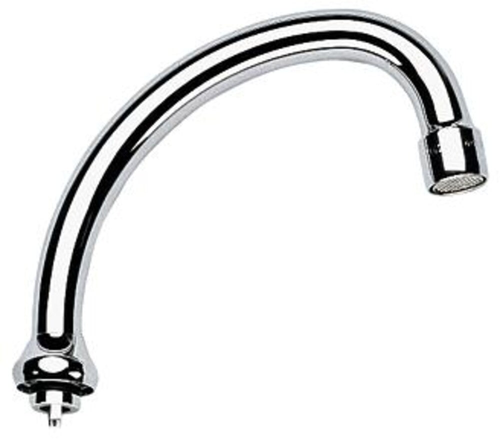 Grohe draaibare buisuitloop H-uitloop sprong 140mm met aanslag messing