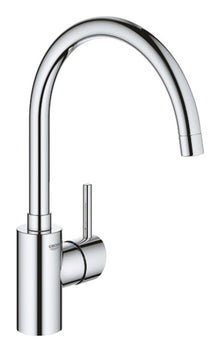 Grohe Concetto sink mixer tap spout haut C monotrou spout mobile chrome