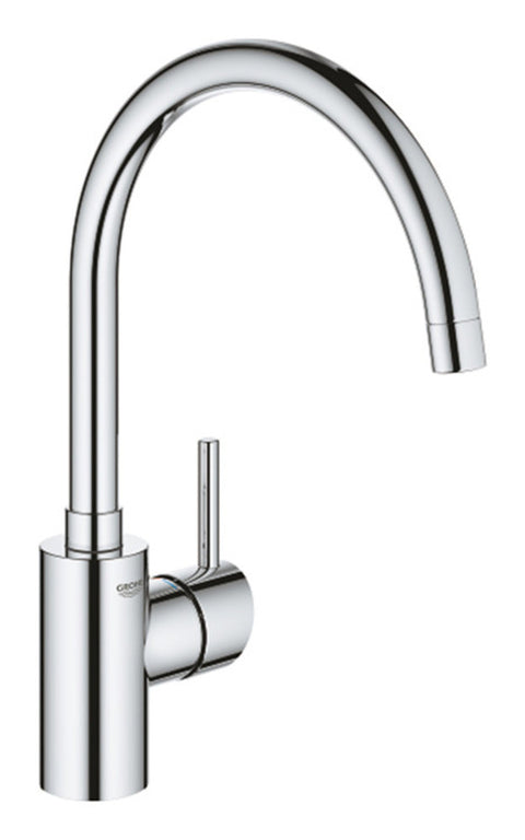 Grohe Concetto keukenmengkraan hoge C-uitloop 1-gats chroom