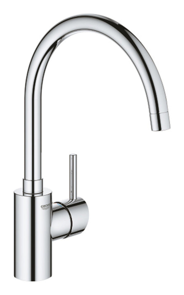 Grohe Concetto keukenmengkraan hoge C-uitloop 1-gats chroom