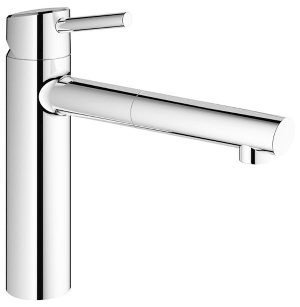 Grohe Concetto mitigeur évier bec médium monotrou chromé
